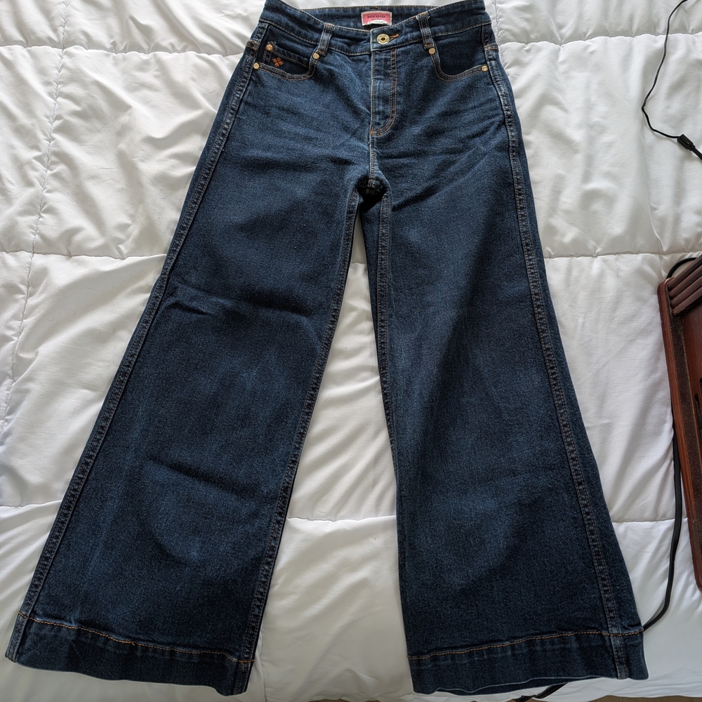Kate Spade Dark Blue Flare Jeans